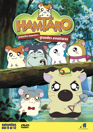 Carátula frontal de Hamtaro Vol. 3 - Episodios 9 al 12