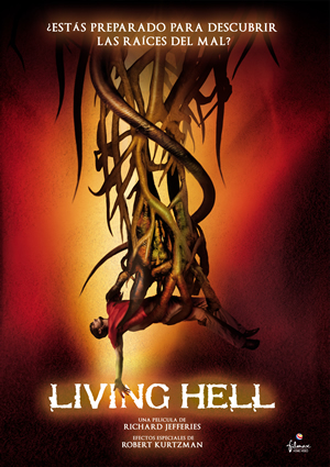 Carátula frontal de Living Hell