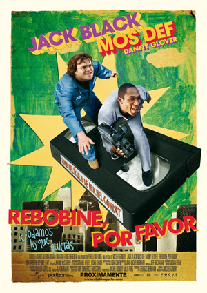 poster de Rebobine, por favor