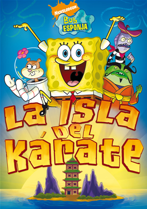 Carátula frontal de Bob Esponja: La isla del krate