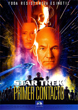 Carátula frontal de Star Trek 8: Primer contacto