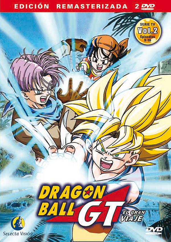 Dragon Ball Gt Vol 2 Ep 09 16 Caráula Dvd Index Novedades Dvd Blu Ray Dvd